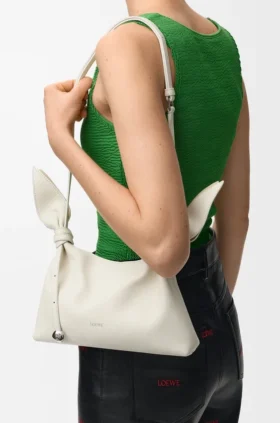 Bolso «Scarf» mini en piel de becerro lisa