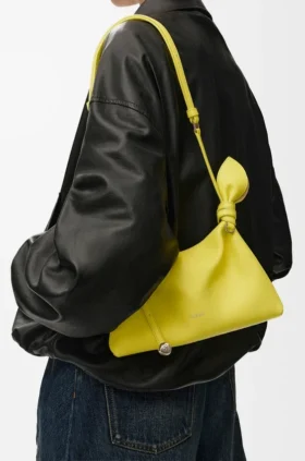 Bolso «Scarf» mini en piel de becerro lisa