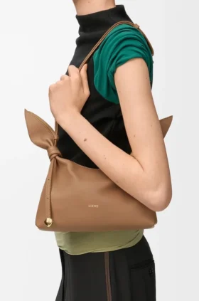 Bolso «Scarf» mini en piel de becerro lisa