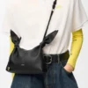 Bolso «Scarf» mini en piel de becerro lisa Bolso «Scarf» mini en piel de becerro lisa