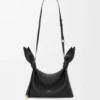 Bolso «Scarf» mini en piel de becerro lisa Bolso «Scarf» mini en piel de becerro lisa