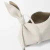 Bolso «Scarf» mini en piel de becerro lisa Bolso «Scarf» mini en piel de becerro lisa