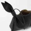 Bolso «Scarf» mini en piel de becerro lisa Bolso «Scarf» mini en piel de becerro lisa