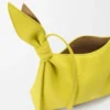 Bolso «Scarf» mini en piel de becerro lisa Bolso «Scarf» mini en piel de becerro lisa