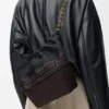 Bolso Squeeze pequeño en piel de becerro napa tejida