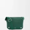 Bolso tipo bandolera Pebble mediano en piel de becerro granulada y flexible Bolso tipo bandolera Pebble mediano en piel de becerro granulada y flexible