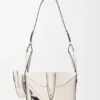 Bolso tipo Hammock Compact «Futurist Cat» en piel de becerro clásica Bolso tipo Hammock Compact «Futurist Cat» en piel de becerro clásica