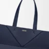 Bolso tipo tote mediano con pliegue Puzzle Fold horizontal en piel de becerro de grano suave Bolso tipo tote mediano con pliegue Puzzle Fold horizontal en piel de becerro de grano suave