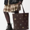 Bolso tote «Cats XL Puzzle Fold» en piel de becerro napa