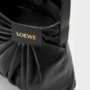 Bolso tote drapeado en piel de cordero napa suave Bolso tote drapeado en piel de cordero napa suave