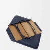 Bolso tote grande horizontal con pliegue Puzzle Fold en piel de becerro de grano suave