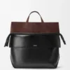 Bolso tote grande «Switch» en piel de becerro y gamuza Bolso tote grande «Switch» en piel de becerro y gamuza