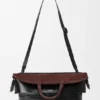 Bolso tote grande «Switch» en piel de becerro y gamuza Bolso tote grande «Switch» en piel de becerro y gamuza