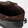 Bolso tote grande «Switch» en piel de becerro y gamuza Bolso tote grande «Switch» en piel de becerro y gamuza