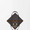 Bolso tote mediano «Futurist Cat» con Puzzle Fold en piel de becerro napa Bolso tote mediano «Futurist Cat» con Puzzle Fold en piel de becerro napa