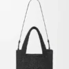 Bolso Tote mediano Loewe Font Tote de rafia Bolso Tote mediano Loewe Font Tote de rafia