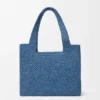 Bolso Tote mediano Loewe Font Tote de rafia Bolso Tote mediano Loewe Font Tote de rafia