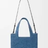 Bolso Tote mediano Loewe Font Tote de rafia Bolso Tote mediano Loewe Font Tote de rafia