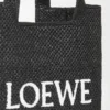 Bolso Tote mediano Loewe Font Tote de rafia Bolso Tote mediano Loewe Font Tote de rafia
