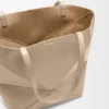Bolso tote mediano Puzzle Fold en piel de becerro brillante