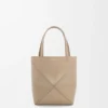 Bolso tote Puzzle Fold Mini en piel de becerro brillante Bolso tote Puzzle Fold Mini en piel de becerro brillante