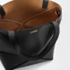 Bolso tote Puzzle Fold Mini en piel de becerro brillante Bolso tote Puzzle Fold Mini en piel de becerro brillante