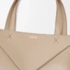 Bolso tote Puzzle Fold Mini en piel de becerro brillante Bolso tote Puzzle Fold Mini en piel de becerro brillante