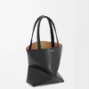 Bolso tote Puzzle Fold Mini en piel de becerro brillante Bolso tote Puzzle Fold Mini en piel de becerro brillante