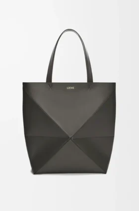 Bolso tote Puzzle Fold XL en piel de becerro brillante