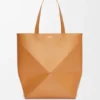 Bolso tote Puzzle Fold XL en piel de becerro brillante Bolso tote Puzzle Fold XL en piel de becerro brillante