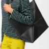 Bolso tote Puzzle Fold XL en piel de becerro brillante