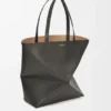 Bolso tote Puzzle Fold XL en piel de becerro brillante