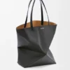 Bolso tote Puzzle Fold XL en piel de becerro brillante