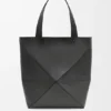 Bolso tote Puzzle Fold XL en piel de becerro brillante