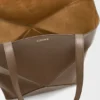 Bolso tote Puzzle Fold XL en piel de becerro brillante Bolso tote Puzzle Fold XL en piel de becerro brillante