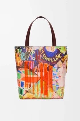 Bolso tote Puzzle Fold XL en piel de becerro clásica