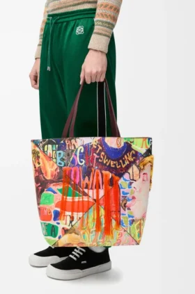 Bolso tote Puzzle Fold XL en piel de becerro clásica