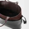 Bolso tote Switch pequeño en piel de becerro con efecto papel y gamuza Bolso tote Switch pequeño en piel de becerro con efecto papel y gamuza