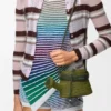 Bolso «Watering Can» de rafia y piel de becerro