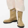 Bota Bobby en piel de becerro dividida encerada Bota Bobby en piel de becerro dividida encerada