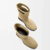 Bota Bobby en piel de becerro dividida encerada Bota Bobby en piel de becerro dividida encerada