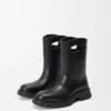 Botas Bobby en piel de becerro curtida al vegetal Botas Bobby en piel de becerro curtida al vegetal