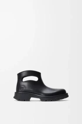 Botines Bobby de piel de becerro curtida al vegetal