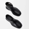 Botines Bobby de piel de becerro curtida al vegetal