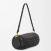 Bracelet Pouch de napa de cordero plisada Bracelet Pouch de napa de cordero plisada