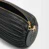 Bracelet Pouch de napa de cordero plisada Bracelet Pouch de napa de cordero plisada