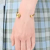 Brazalete «Anagram Pebble» en plata de ley Brazalete «Anagram Pebble» en plata de ley