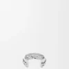 Brazalete trenzado grande en plata de ley Brazalete trenzado grande en plata de ley