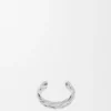 Brazalete trenzado grande en plata de ley Brazalete trenzado grande en plata de ley