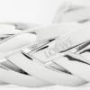 Brazalete trenzado grande en plata de ley Brazalete trenzado grande en plata de ley